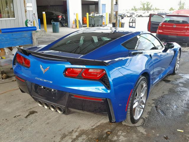 1G1YH2D74G5104057 - 2016 CHEVROLET CORVETTE S BLUE photo 4