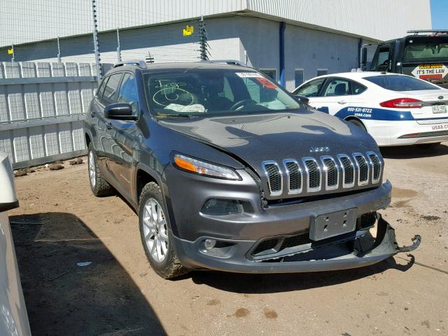 1C4PJMCS2FW749842 - 2015 JEEP CHEROKEE L BLACK photo 1