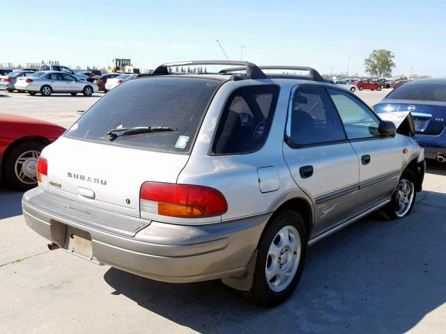 JF1GF4850XH814493 - 1999 SUBARU IMPREZA OU SILVER photo 4