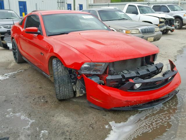 1ZVBP8CF4C5278441 - 2012 FORD MUSTANG GT RED photo 1