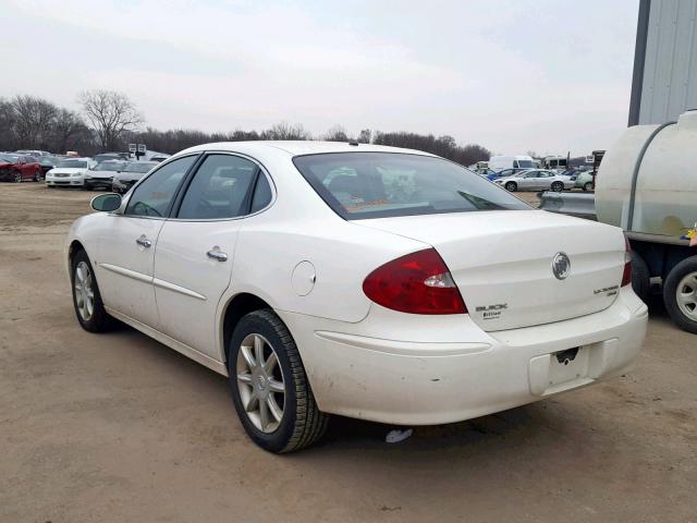 2G4WE587761174148 - 2006 BUICK LACROSSE C WHITE photo 3