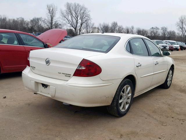 2G4WE587761174148 - 2006 BUICK LACROSSE C WHITE photo 4