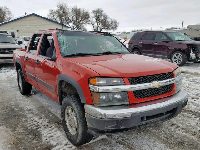 1GCDT138868151906 - 2006 CHEVROLET COLORADO RED photo 1