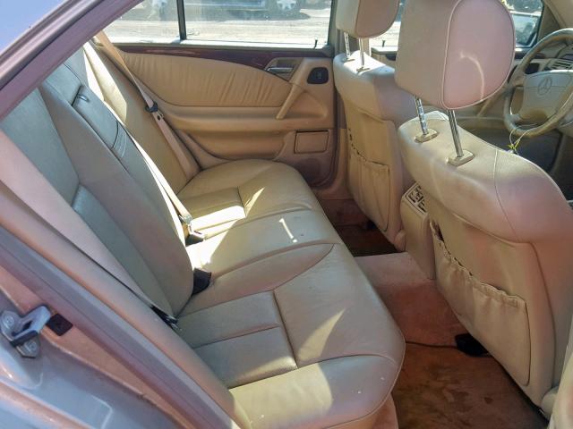 WDBJF25F1WA634270 - 1998 MERCEDES-BENZ E 300TD TAN photo 6