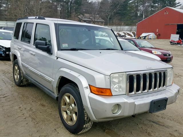 1J8HG58206C132497 - 2006 JEEP COMMANDER GRAY photo 1