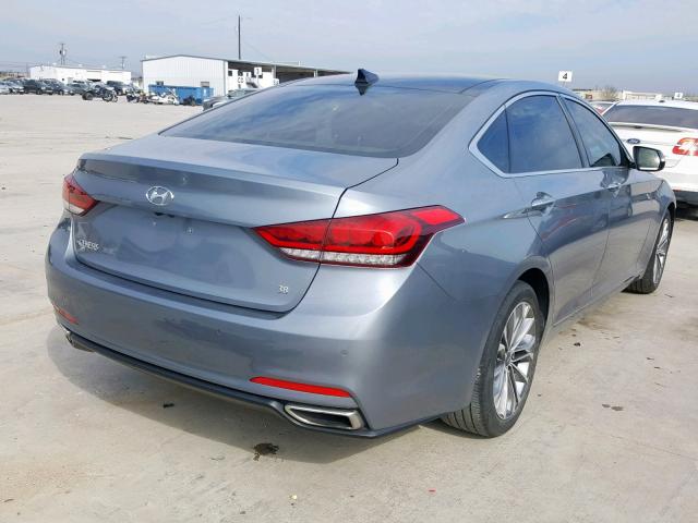 KMHGN4JEXFU070118 - 2015 HYUNDAI GENESIS 3. GRAY photo 4