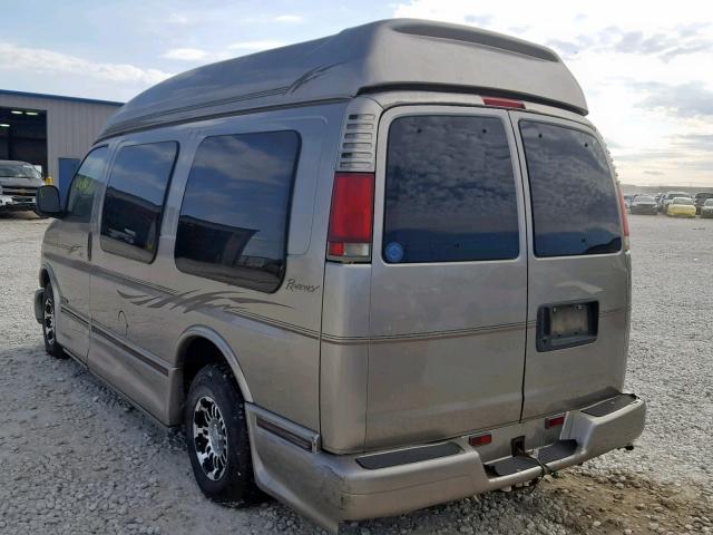 1GBFG15R3X1036762 - 1999 CHEVROLET EXPRESS G1 BEIGE photo 3