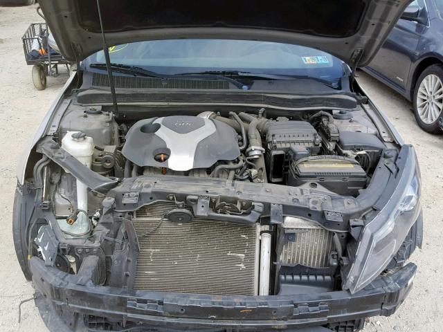 5XXGR4A66DG222920 - 2013 KIA OPTIMA SX SILVER photo 7