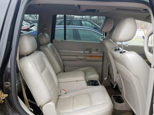 1A8HW582X7F507153 - 2007 CHRYSLER ASPEN LIMI BLACK photo 6