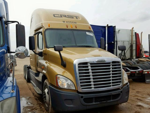 3AKJGLDR2ESFL2186 - 2014 FREIGHTLINER CASCADIA 1 GOLD photo 1