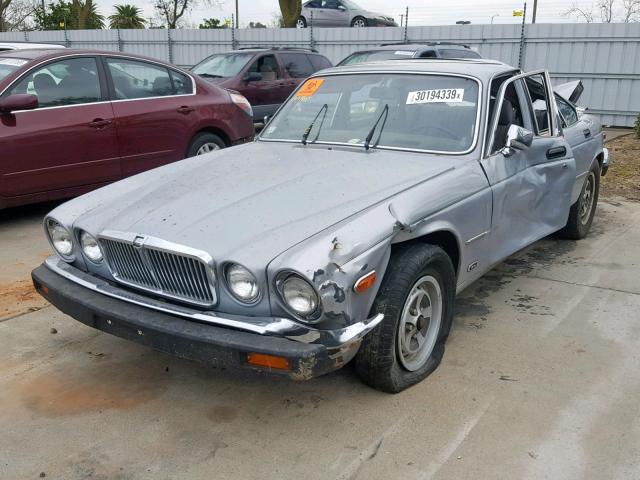 SAJAV1349FC421573 - 1985 JAGUAR XJ6 GRAY photo 2