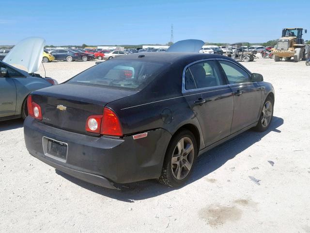 1G1ZB5EB3A4128566 - 2010 CHEVROLET MALIBU LS BLACK photo 4