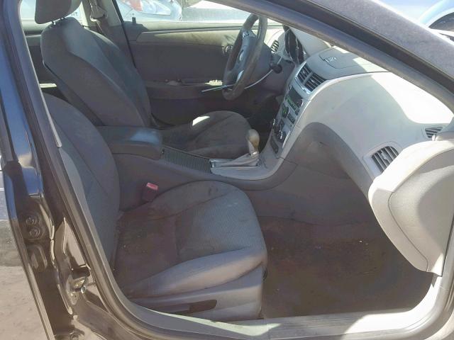 1G1ZB5EB3A4128566 - 2010 CHEVROLET MALIBU LS BLACK photo 5