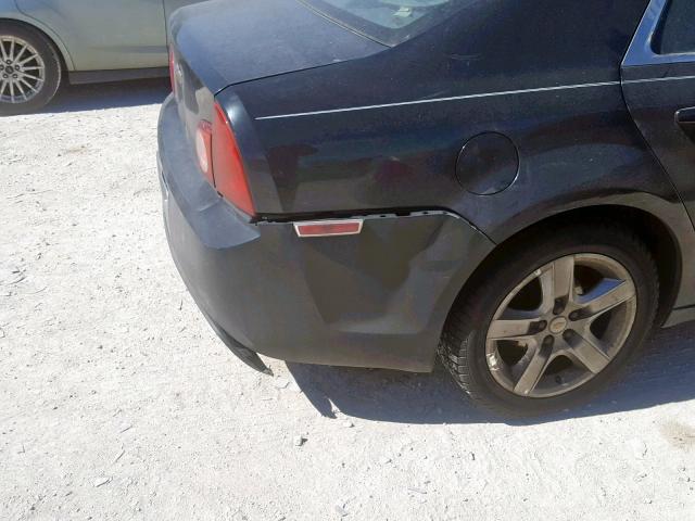 1G1ZB5EB3A4128566 - 2010 CHEVROLET MALIBU LS BLACK photo 9