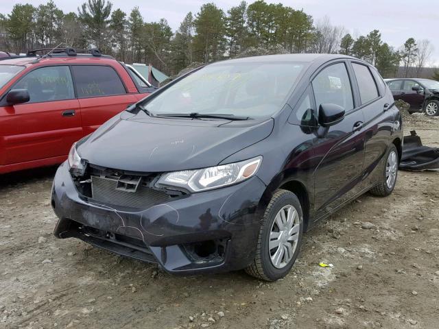 JHMGK5H5XGX013859 - 2016 HONDA FIT LX BLACK photo 2