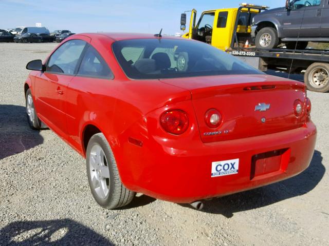 1G1AD1F53A7127909 - 2010 CHEVROLET COBALT 1LT RED photo 3