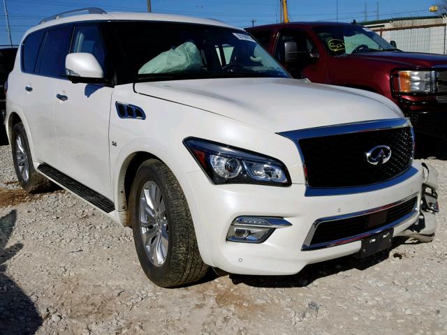 JN8AZ2NE1H9150141 - 2017 INFINITI QX80 BASE WHITE photo 1