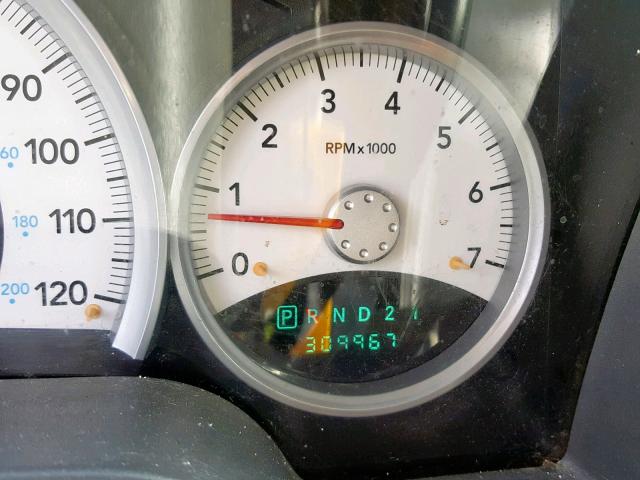 1D7HW48J67S144226 - 2007 DODGE DAKOTA QUA BLACK photo 8