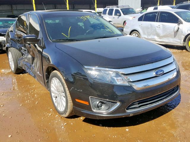 3FADP0L38AR102270 - 2010 FORD FUSION HYB BLACK photo 1