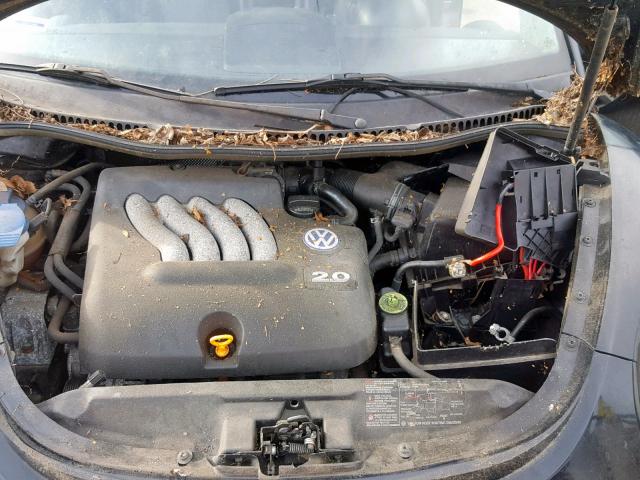 3VWCK21C31M436199 - 2001 VOLKSWAGEN NEW BEETLE Schwarz Foto 7