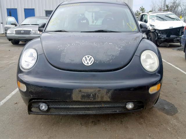 3VWCK21C31M436199 - 2001 VOLKSWAGEN NEW BEETLE Schwarz Foto 9