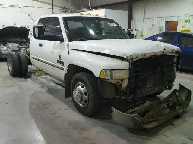 1B7MC33721J550217 - 2001 DODGE RAM 3500 WHITE photo 1