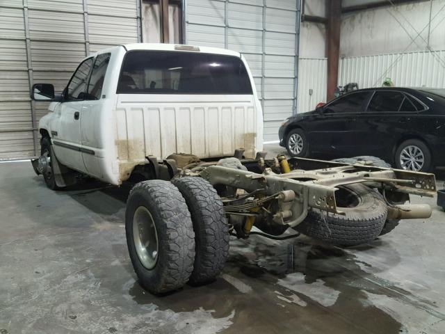 1B7MC33721J550217 - 2001 DODGE RAM 3500 WHITE photo 3