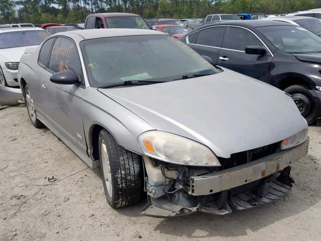 2G1WL15C879390865 - 2007 CHEVROLET MONTE CARL SILVER photo 1