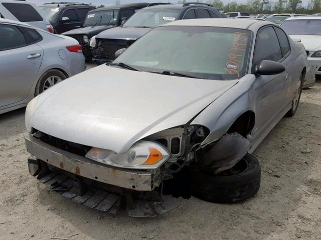 2G1WL15C879390865 - 2007 CHEVROLET MONTE CARL SILVER photo 2