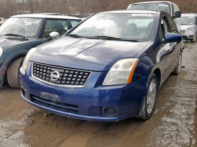 3N1AB61E97L705973 - 2007 NISSAN SENTRA 2.0 BLUE photo 2