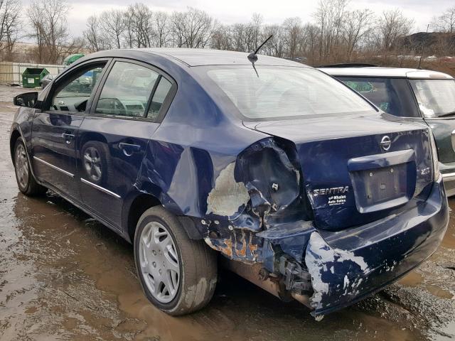 3N1AB61E97L705973 - 2007 NISSAN SENTRA 2.0 BLUE photo 3