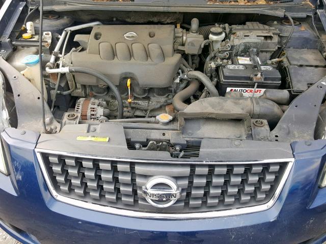 3N1AB61E97L705973 - 2007 NISSAN SENTRA 2.0 BLUE photo 7