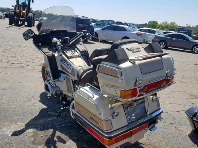 1HFSC1461GA220357 - 1986 HONDA GL12 SEI TAN photo 3