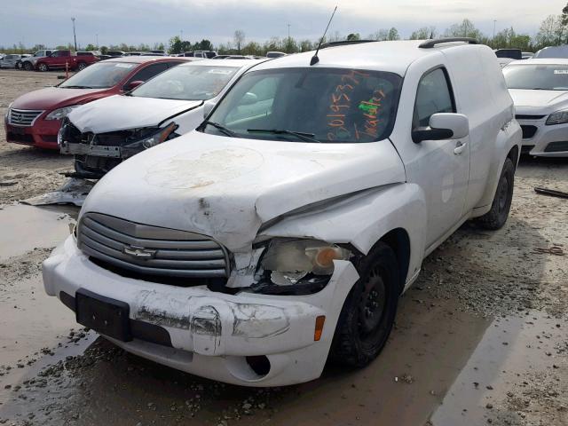 3GCDA05D98S650668 - 2008 CHEVROLET HHR PANEL WHITE photo 2