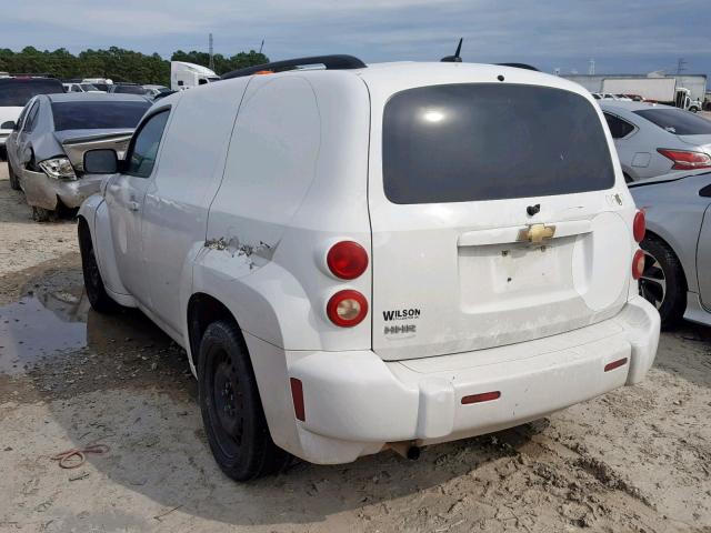 3GCDA05D98S650668 - 2008 CHEVROLET HHR PANEL WHITE photo 3