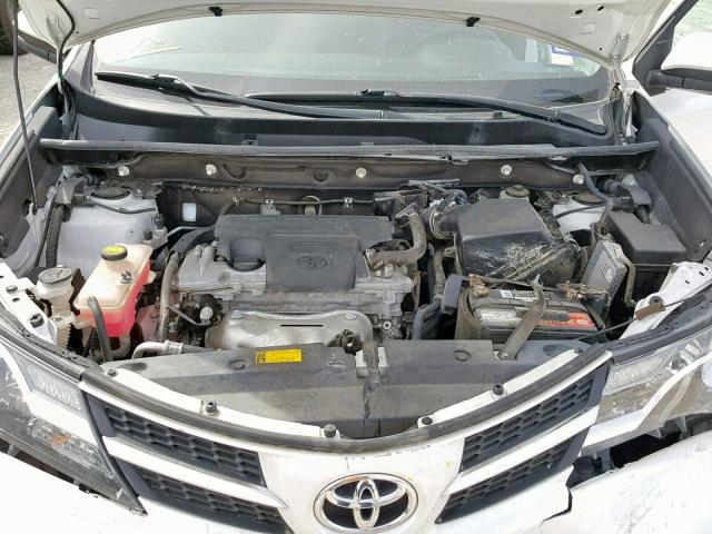 2T3YFREV9EW084266 - 2014 TOYOTA RAV4 LIMIT WHITE photo 7