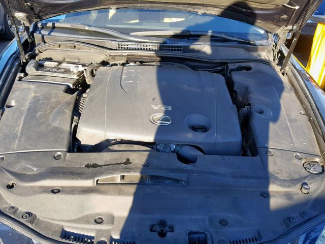 JTHCK262465000749 - 2006 LEXUS IS 250 BLUE photo 7