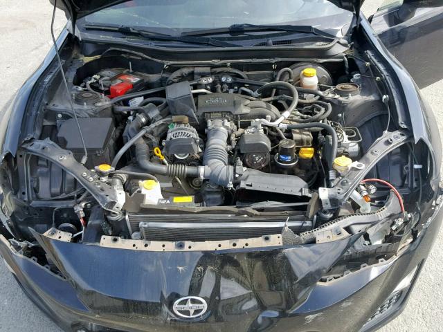 JF1ZNAA19D2718829 - 2013 TOYOTA SCION FR-S BLACK photo 7