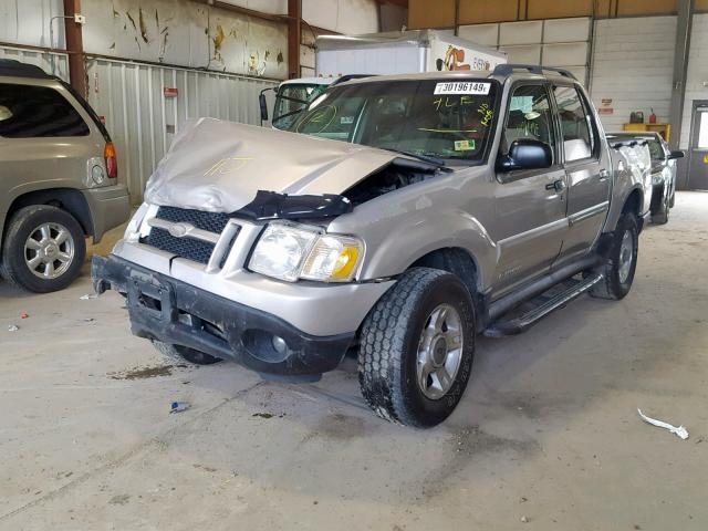 1FMZU67E32UD06147 - 2002 FORD EXPLORER S SILVER photo 2