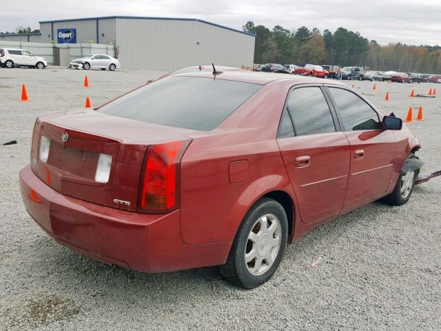 1G6DP577X60130716 - 2006 CADILLAC CTS HI FEA RED photo 4