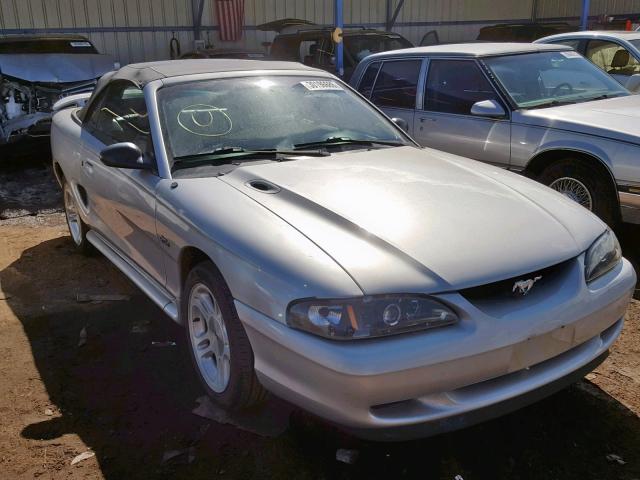 1FAFP45X3WF263064 - 1998 FORD MUSTANG GT SILVER photo 1