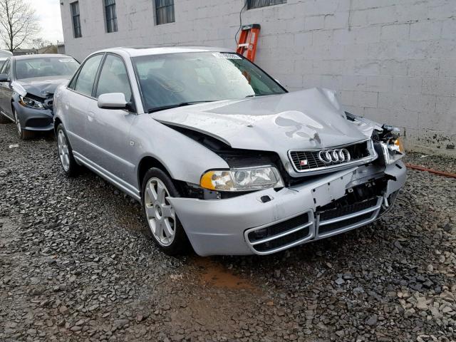 WAURD68D31A103542 - 2001 AUDI S4 2.7 QUA SILVER photo 1