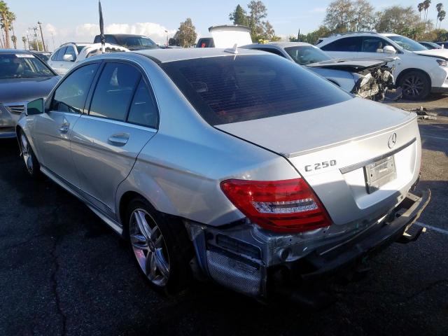 WDDGF4HB8CR203072 - 2012 MERCEDES-BENZ C 250  photo 3