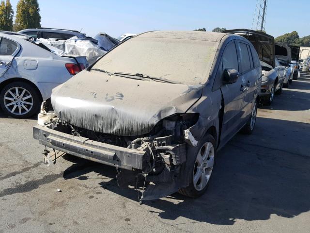 JM1CR29LX60129920 - 2006 MAZDA 5 BLACK photo 2