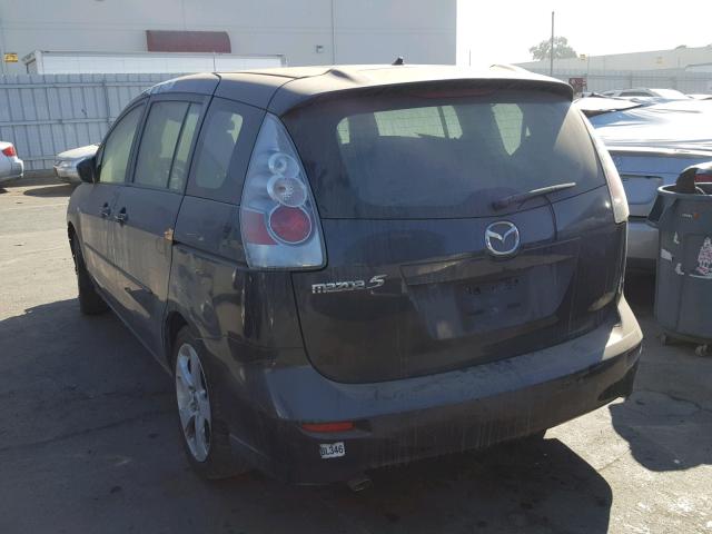 JM1CR29LX60129920 - 2006 MAZDA 5 BLACK photo 3