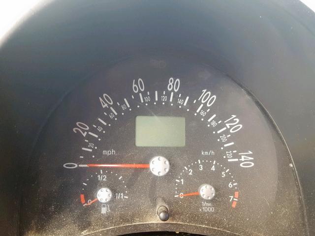 3VWCK21C83M410913 - 2003 VOLKSWAGEN NEW BEETLE ორფეროვანი ფოტო 8