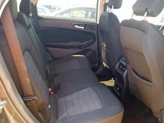 2FMPK3G97GBB73114 - 2016 FORD EDGE SE GRAY photo 6