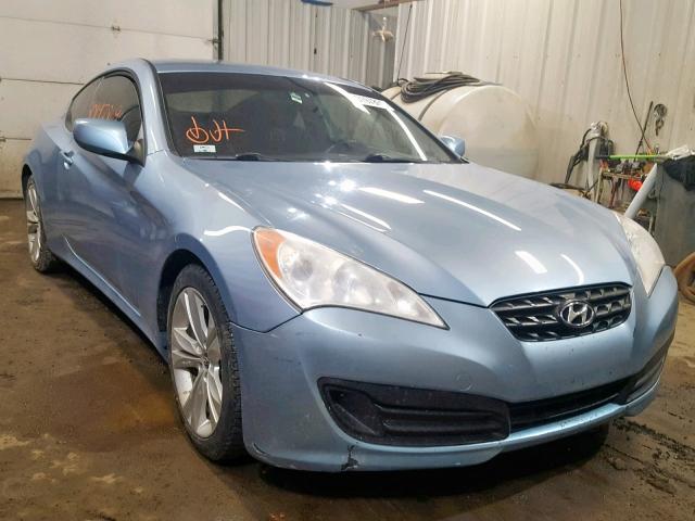 KMHHT6KD4AU028757 - 2010 HYUNDAI GENESIS CO BLUE photo 1