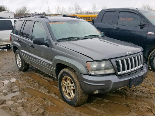 1J4GW48S44C311522 - 2004 JEEP GRAND CHER GRAY photo 1