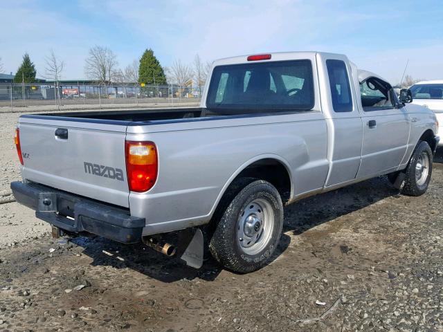 4F4YR46U05PM06618 - 2005 MAZDA B3000 CAB SILVER photo 4